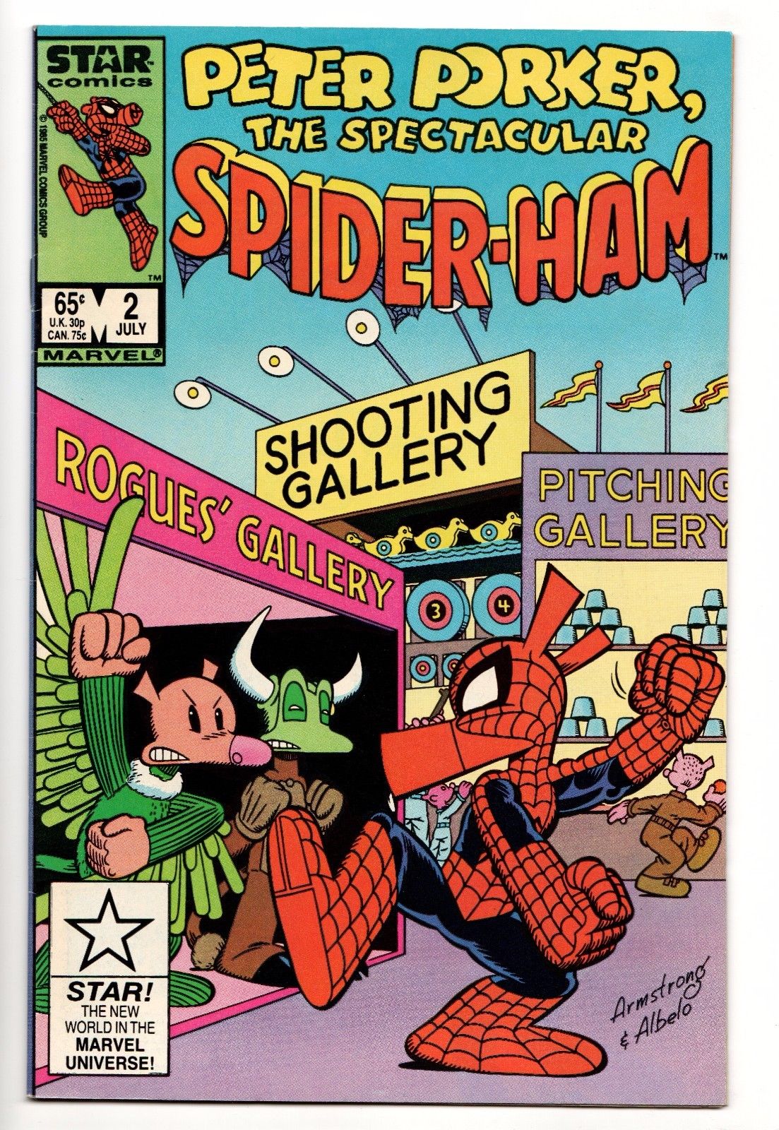 Peter-Porker-The-Spectacular-Spider-Ham-2-Marvel-1985-FNVF-302691726526