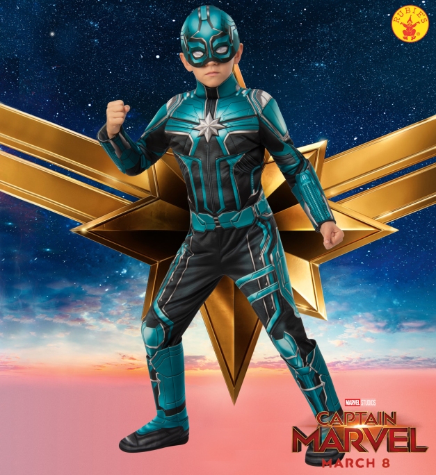 Captain Marvel Boys Costume